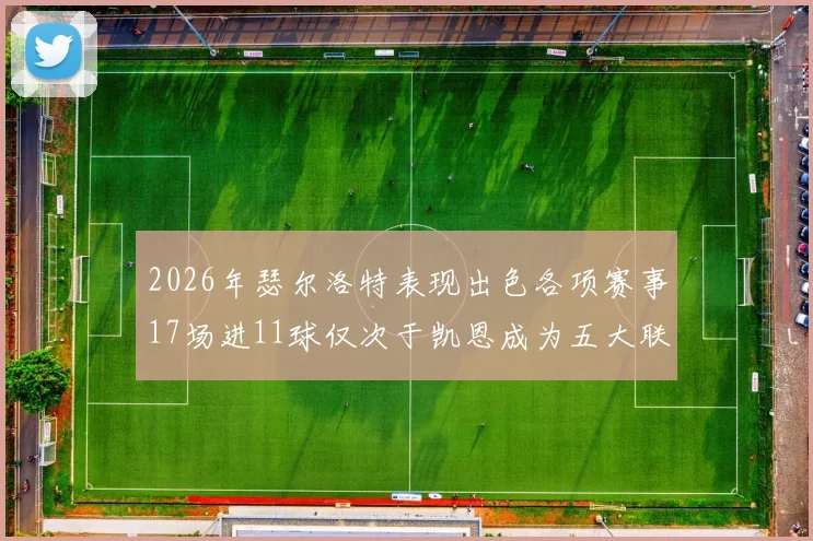 2026年瑟尔洛特表现出色各项赛事17场进11球仅次于凯恩成为五大联赛新星